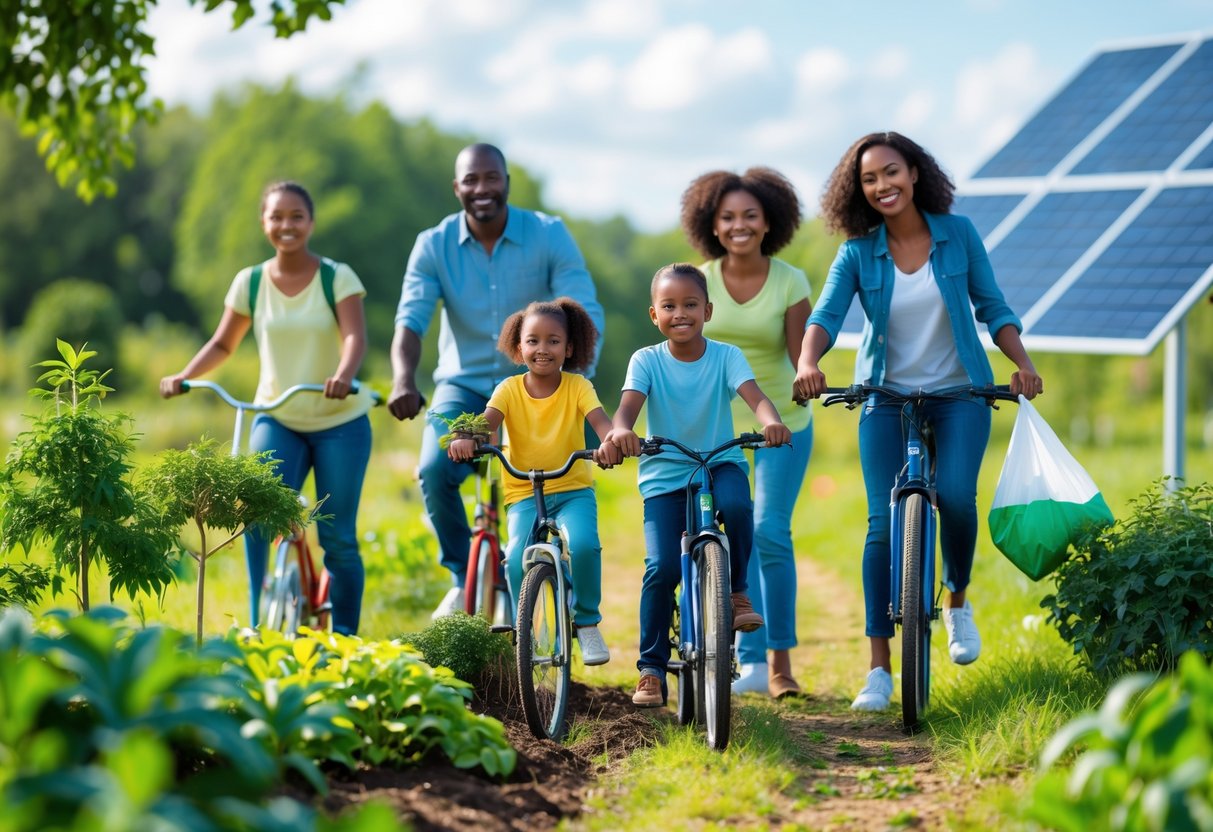 Grønne aktiviteter for hele familien der reducerer CO2 udslip
